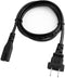 LKPower AC Power Cord Compatible with Crenova XPE460 LED Video Projector