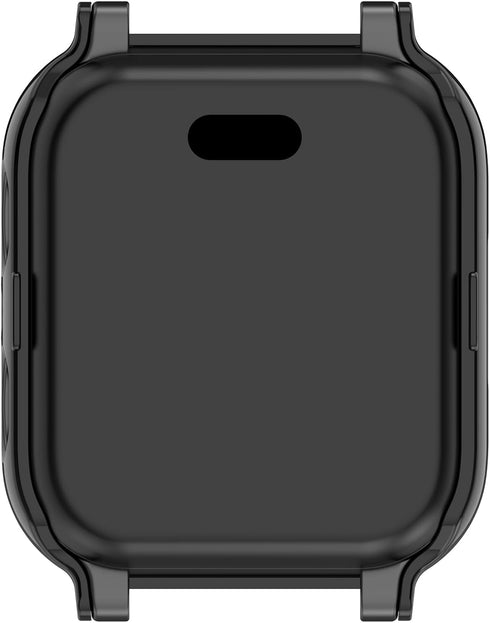 Gabb Watch 3 Case Cover for Kids, Scratch-Resistant Hard PC Protective Case & Tempered Glass Screen Protector (Black)