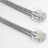 NECABLES 2-Pack 6 Inch Short Telephone Cord, Wall Phone Cable for Landline RJ11 6P4C Male to Male
