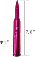 VIGOLU F150 F250 F350 1500 7.8 Inches) Bullet Antenna Replacement for Ford Jeep Wrangler Toyota Tundra Dodge Ram (Rose
