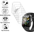 Screen Protector for Nerunsa P66D 1.85” Smart Watch, Soft TPU, 6-pack, Full Coverage, Bubble Self-healing