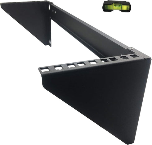 JINGCHENGMEI 3U 19 Inch Heavy Duty Vertical Wall Mountable Rack and 125 lb