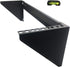 JINGCHENGMEI 3U 19 Inch Heavy Duty Vertical Wall Mountable Rack and 125 lb