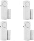 4 Pack Door Window Alarm, Magnetic Burglar Alert Sensor, Loud Door Alarms for Kids Safety, Home Security