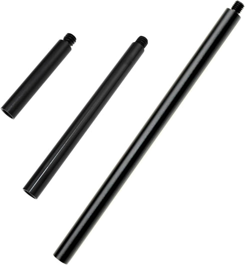 12mm Diameter Tripod Extenders - Female Bottom & Male Top Poles