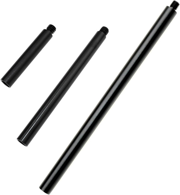 12mm Diameter Tripod Extenders - Female Bottom & Male Top Poles