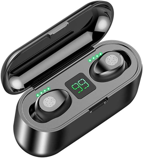 Touch Control Wireless Bluetooth Earphones, Mini F9 5.0 TWS IPX5 Waterproof Touch Wireless Stereo Headset