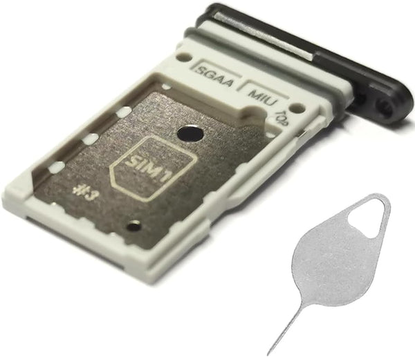 Galaxy S23 FE SIM Card Tray Dual Replacement, S23FE Sim Card Slot Holder for Samsung Galaxy S23 FE 5G 6.4" S711 S711W