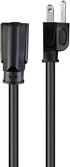 Monoprice 10 Feet Extension Cord - NEMA 5-15P to NEMA 5-15R, 10 Amp, 125 Volt, 1250 Watt, 18AWG, Black