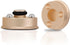 Monosaudio Audio Isolation Feet - Turntable & Speaker Isolation Feet with Stainless Steel Balls, Non-Slip Design (4