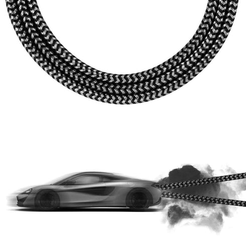 SPEATE USB Type C Cable 5-Pack: Fast Charging, High-Speed Data Sync for Galaxy S9, Note, LG, ONEPLUS & More (Black Gray)