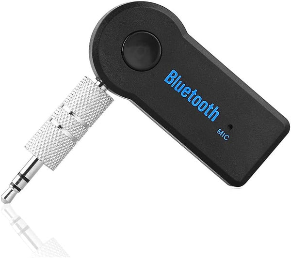 Bluetooth AUX Adapter for Car, Wireless Audio Receiver Portable Hands-Free Car Kits with 3.5mm AUX