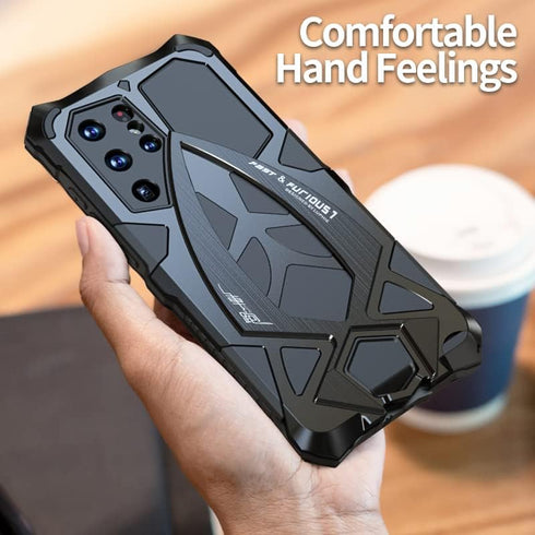 Phone Case for Galaxy S23 Ultra 5G, Heavy Duty Military Protective Tough Case for Samsung