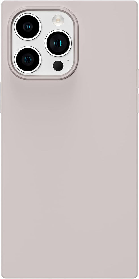 Cocomii Rectangle Case Compatible with iPhone 11 Pro, Soft Touch Silicone, Protective Phone Case, Antique White