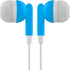 Maeline Bulk Earbuds, 100 Pack with 3.5 mm Headphone Plug - Blue