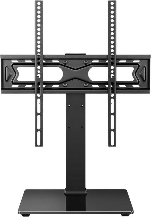 WKWKER Universal TV Stand for 27-65 inch LED LCD TV Swivel Table Top