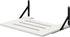 AREAJD Black White Small Mini Projector Shelf for Wall, Cable Box / Router Shelf,Floating Projector Mount, Holder Stand