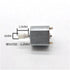 AARTERZZA 6V-24V 130 FK-130SH-09450 7200RPM DC Electronic Starter Electronic Starter High Torque Small Model Car Toy