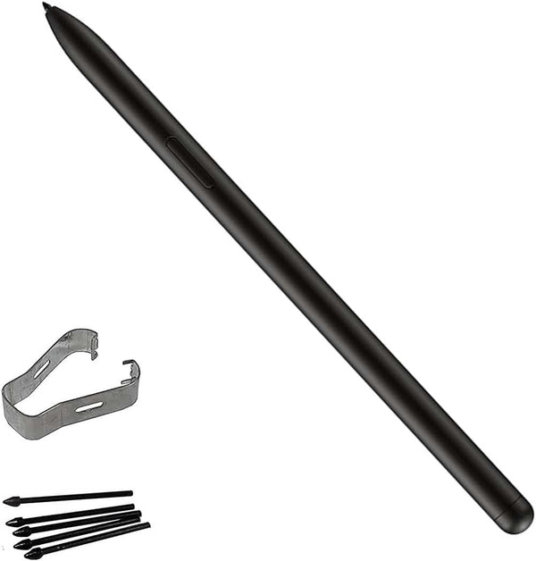 Galaxy Tab S9 Ultra S Pen Replacement for Samsung Galaxy Tab S9 Plus, Stylus Pen without Bluetooth (Black) + Free 5 Tips