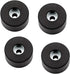Sam&Johnny 4Pcs Rubber Speaker Isolation Pad Feet for Audio Turntable, Speaker, CD, Guitar, Amp