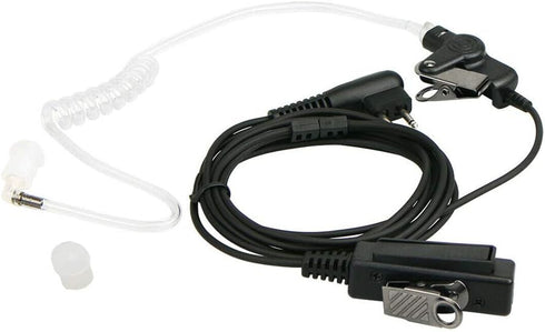 PTT Mic Covert Acoustic Tube Earpiece Headset for Motorola Radio BPR40 CP200 CLS1100 CLS1410 CP185 DEP450 EP450 RDU4100 RMU2040 PR400 RMV2080 RDM2070D SP50 HYT TC500 TC600 TC700
