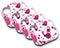 MightySkins Protective Vinyl Skin Decal (4 Pack) - Pink Drops for Tile Key Finder Phone Finder Wrap Cover Sticker