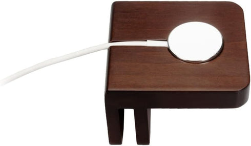 MobileVision Compatible Apple Watch Stand Adapter for Wood Charging Stations and Multi-Device Organizers