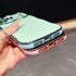 IDweel 17 for iPhone Pro Max Case for Women Girls, Luxury Cute Wave Frame Curly Shape with Love Heart Raised Camera