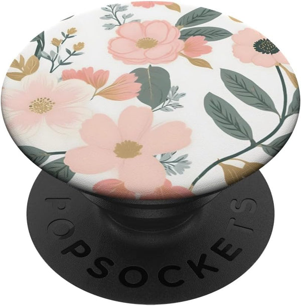 Floral Wildflowers Phone Popper Floral Wildflowers Floral Pattern PopSockets Adhesive PopGrip
