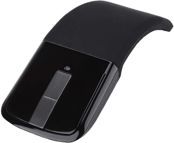 2.4G Mouse 1600DPI Ergonomic Foldable Optical Touch Mouse with USB Receiver for PC and Laptop
