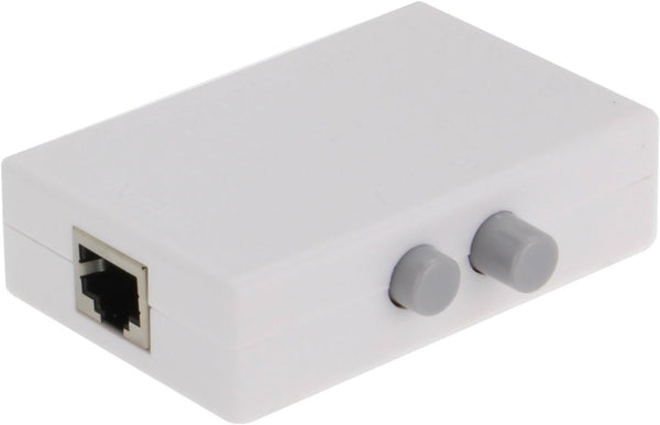 SEDNA 2 Port Ethernet RJ45 Manual Switch (2-in 1-Out or 1-in 2-Out)