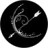 PopSockets PopGrip: Swappable Grip for Phones & Tablets - Bow Arrow for Moon Goddess Feminine Wicca Pagan Gift Idea