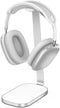 Headphone Stand for AirPods Max, Heavy Base Desk Stand with Aluminum Supporting Rod for All Headphones - Silver