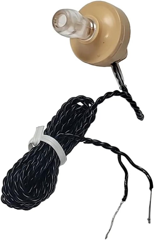 Piezoelectric Ear Phone High Impedance Ceramic Piezo Ear Piece for Crystal Radios, Upgraded Brass Diaphragm with