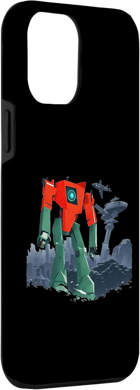 iPhone 14 Pro Max Case with Robotics Graphic Design Art for Robot Engineer