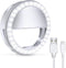 Generic Selfie Ring Light for iPhone, Android, Tablet - Rechargeable Clip-on 3 Light