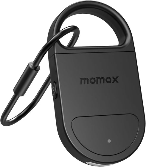MOMAX Key Finder Tracker Tag Smart Personal Alarm Rechargeable Tracking Device with SOS