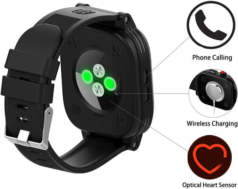 for Apple Watch Case 44mm, IP68 Waterproof Full Body Protection Case with Screen Protector for iWatch Series