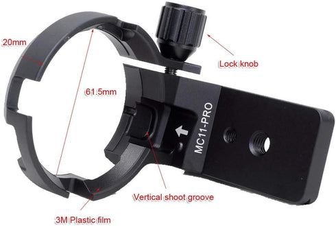 iShoot Lens Collar Tripod Mount Ring for Canon EF-E Sigma MC-11 Mount Converter Lens Adapter, Arca-Swiss Fit Quick