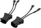 uxcell 2pcs Car Horn Adapter Wiring Harness - Pigtail Socket for Ford Mondeo Focus Fiesta