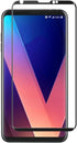 3D Curved Screen Protector for LG V30, (2pcs) Ultra Clear Anti-Scratch Tempered Glass, Full Coverage