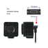 chenyang USB 3.0 to USB C 90 Degree Angled Data Cable with Panel Mount Screw for Industrial Camera - 5.0M