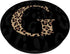 Black Leopard Print Initial Letter G Monogram for Women, PopSockets PopGrip: Swappable Grip for Phones & Tablets