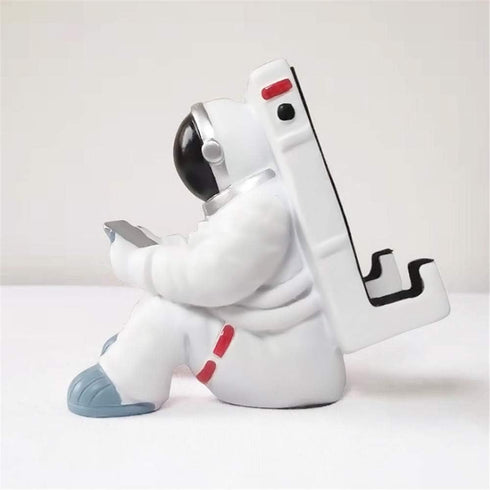 Creative Astronaut Phone Holder for Desk, Supporter for iPhone, iPad, Samsung Phone