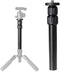 Tripod Center Column Extension, 3 Section Telescopic Rod for Monopod DSLR Photo Studio Outdoor Shooting