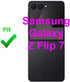 PHONSUN 7 SM-F766U F766U1 F766 Replacement Sim Card Tray Holder for Samsung Galaxy Z Flip (Coralred/Red)