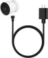 wochel Power Adapter for Google Nest Cam Outdoor/Indoor, 6.5ft Weatherproof Charger Cable for Continuous Power