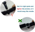 3-in-1 Curved Arced Extension Arms, Different Lengths (7.5/13.5/19.5cm) Compatible with Gopro Series and Action Cams