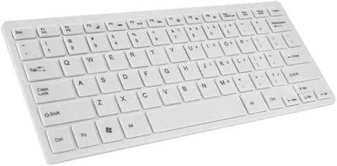 USB Mini Keyboard with Chocolate Buttons, Stylish Portable Ultra Slim for Mac and PC