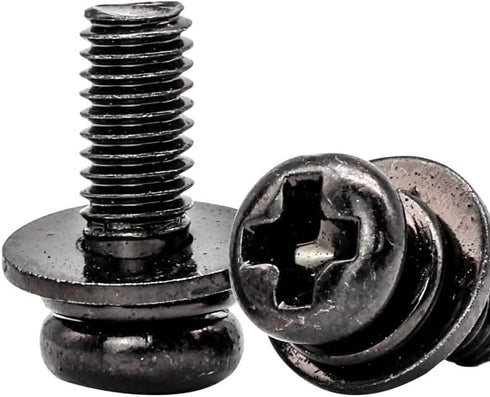 Impnit 20 M4x10mm 75x75mm 100x100mm M4 10mm PCS Vesa Screws, VESA Compatible TV/Monitor Wall Mount Screws